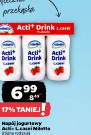 Napój jogurtowy Acti+ L.Casei Miletto