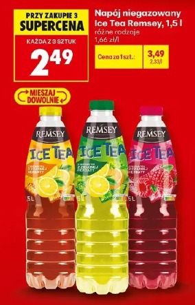 Napój niegazowany Ice Tea Remsey