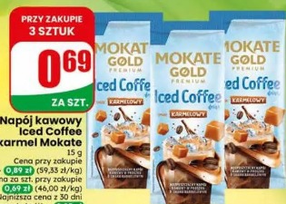 Napój kawowy Iced Coffee karmel Mokate