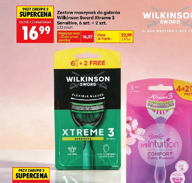 Zestaw maszynek do golenia Wilkinson Sword Xtreme 3 Sensitive
