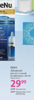Renu Advanced płyn do soczewek kontaktowych 360 ml