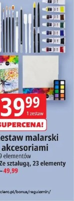 Zestaw malarski z akcesoriami