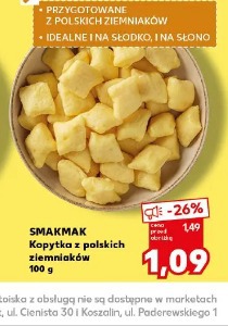 Smakmak Kopytka z polskich ziemniaków