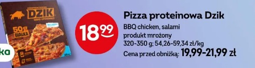 Pizza proteinowa Dzik