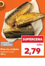 Makrela chilijska wędzona tusza