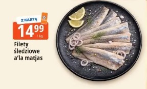 Filety śledziowe a'la matjas