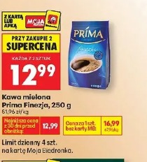 Kawa mielona Prima Finezja