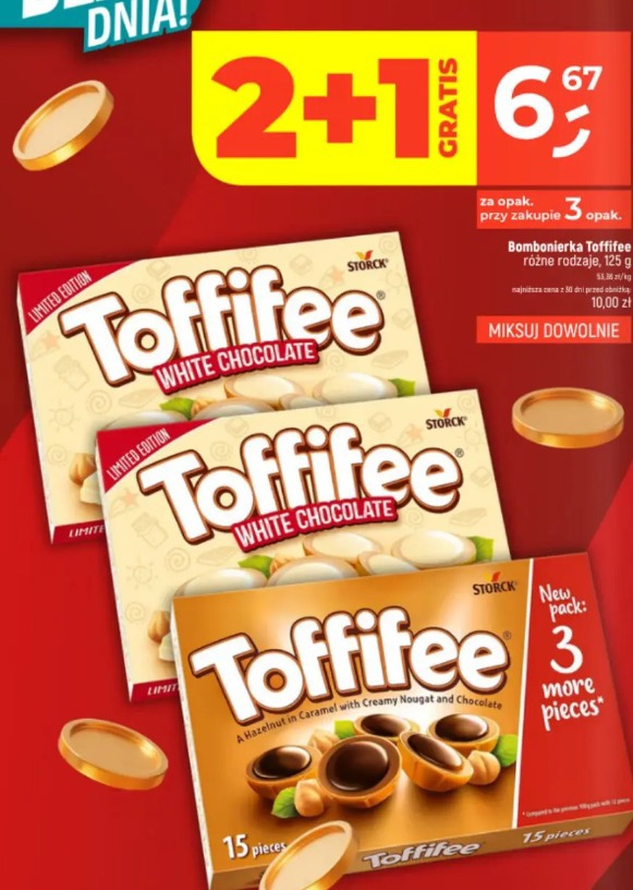 Toffifee bombonierka