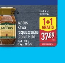 Jacobs Kawa rozpuszczalna Cronat Gold