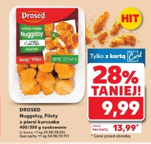 Drosed Nuggetsy, Filety z piersi kurczaka