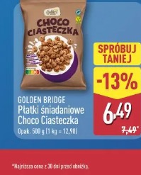 Golden Bridge Płatki śniadaniowe Choco Ciasteczka