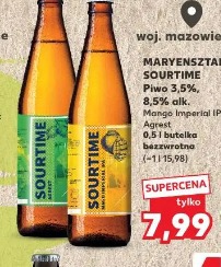 Maryensztadt Sourtime Piwo 3.5%, 8.5% alk. Mongo Imperial IPA, Agrest