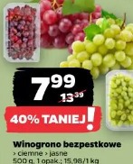 Winogrono bezpestkowe