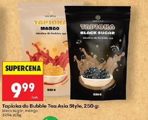 Tapioka do bubble tea Asia Style