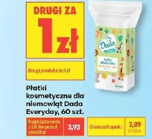 Dada płatki kosmetyczne dla niemowląt Everyday 60 szt.