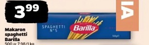 Makaron spaghetti Barilla