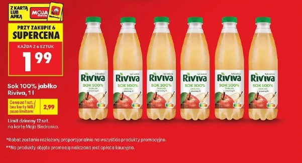 Sok 100% jabłko Riviva