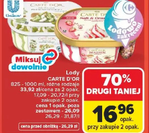 Lody CARTE D'OR
