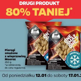 Pierogi smażone z wieprzowiną Mooroz