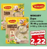 Zupa żurek lub barszcz Winiary