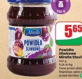 Powidła śliwkowe Mirella Stovit