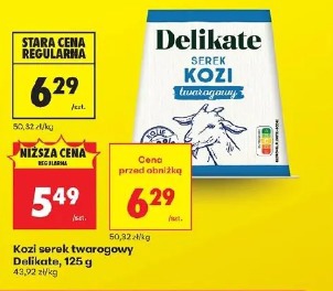 Kozi serek twarogowy Delikate, 125 g