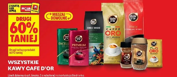 Wszystkie kawy Cafe D'or