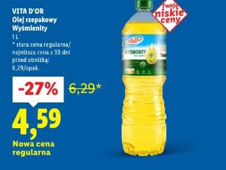 Vita D'or Olej rzepakowy Wyśmienity