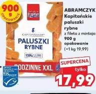 Kapitanskie paluszki rybne filet z mintaja Abramczyk