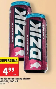 Napój energetyczny cherry WK Dzik