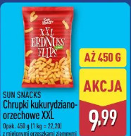 Sun Snacks Chrupki kukurydziano-orzechowe XXL