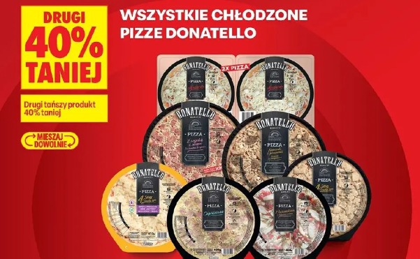 Wszystkie chłodzone pizze Donatello