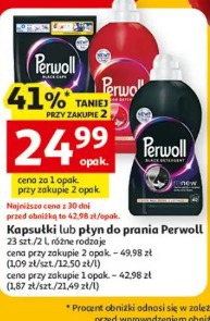 Kapsułki lub płyn do prania Perwoll