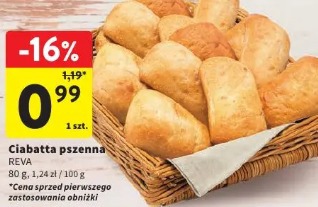 Ciabatta pszenna Reva