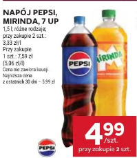 Napój Pepsi, Mirinda, 7 Up