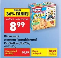 Pizza mini z serem i pomidorami Dr.Oetker