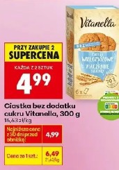 Ciastka bez dodatku cukru Vitanella