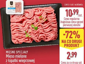 MIĘSNE SPECJAŁY Mięso mielone z łopatki wieprzowej