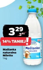 Maślanka naturalna Miletto