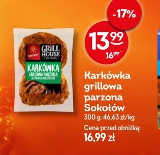 Karkówka grillowa parzona Sokołów
