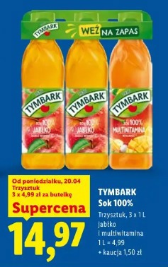 Tymbark Sok 100%