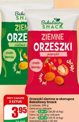 Orzeszki ziemne w skorupce Bakaliowy Snack