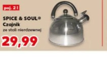 Spice & Soul Czajnik ze stali nierdzewnej