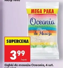 Gąbki do masażu Oceania