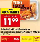 Polędwiczki panierowane z kurczaka pikantne Yeemy