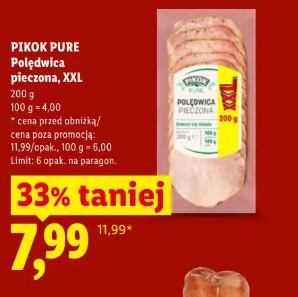 Pikok Pure Polędwica pieczona, XXL