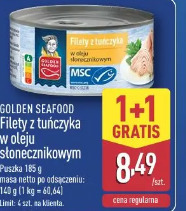 Golden Seafood Filety z tuńczyka w oleju słonecznikowym