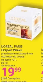 L'Oréal Paris Ekspert Wieku przeciwzmarszczkowy krem odżywczy do twarzy na dzień 70+