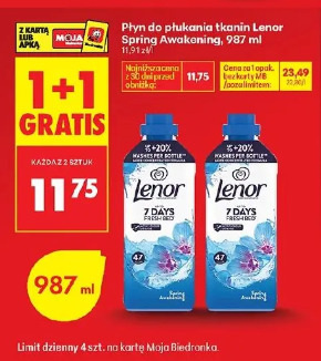 Płyn do płukania tkanin Lenor Spring Awakening, 987 ml