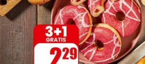 Donut z nadzieniem malinowym Stokson